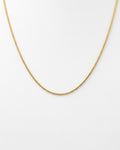 Dainty Snake Chain Necklace | Gold