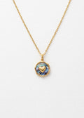 Heart Abalone Shell Necklace | Gold