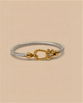 Fold Over Zircon Bangle | Mixtone