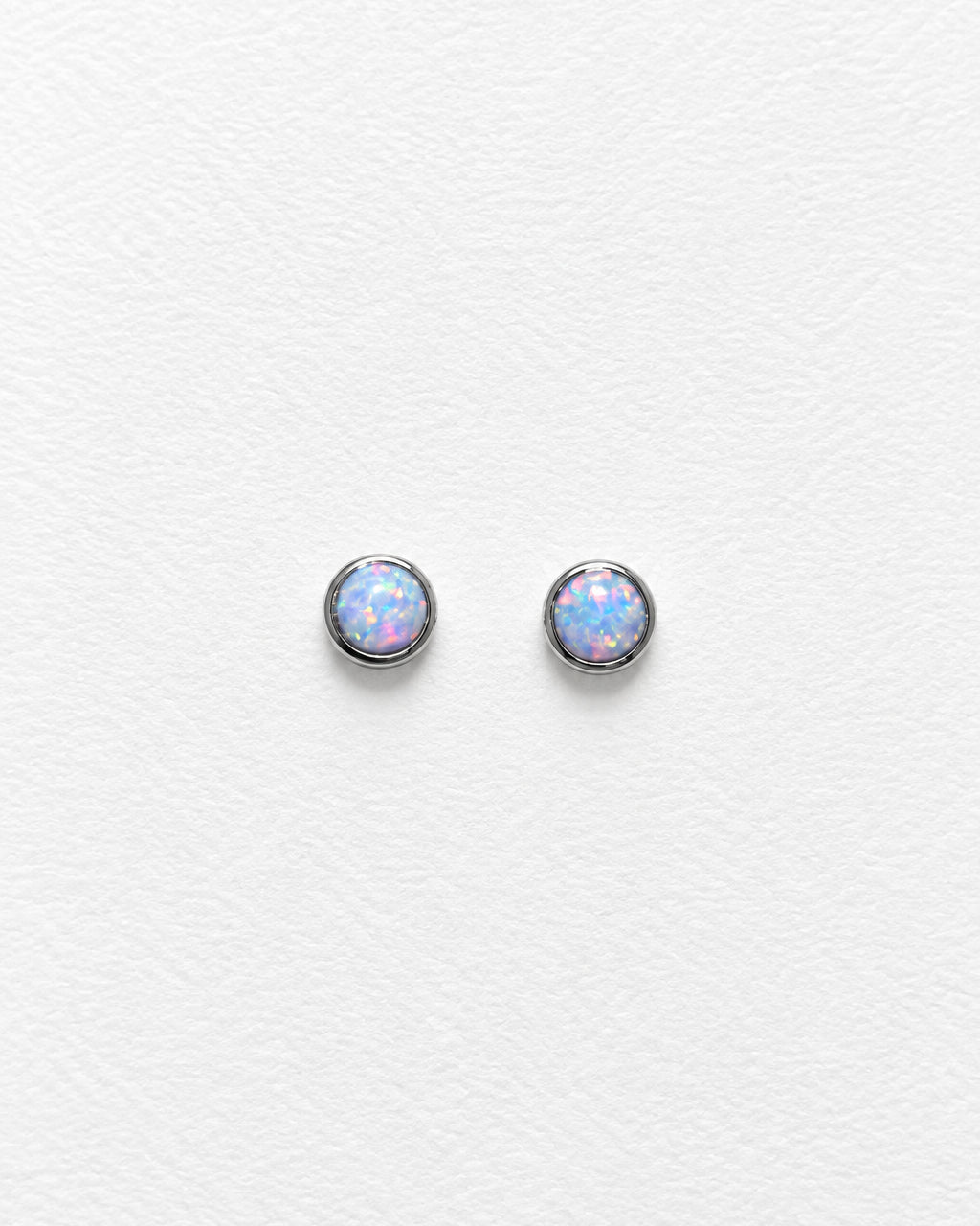 Flatback Opalite | Silver