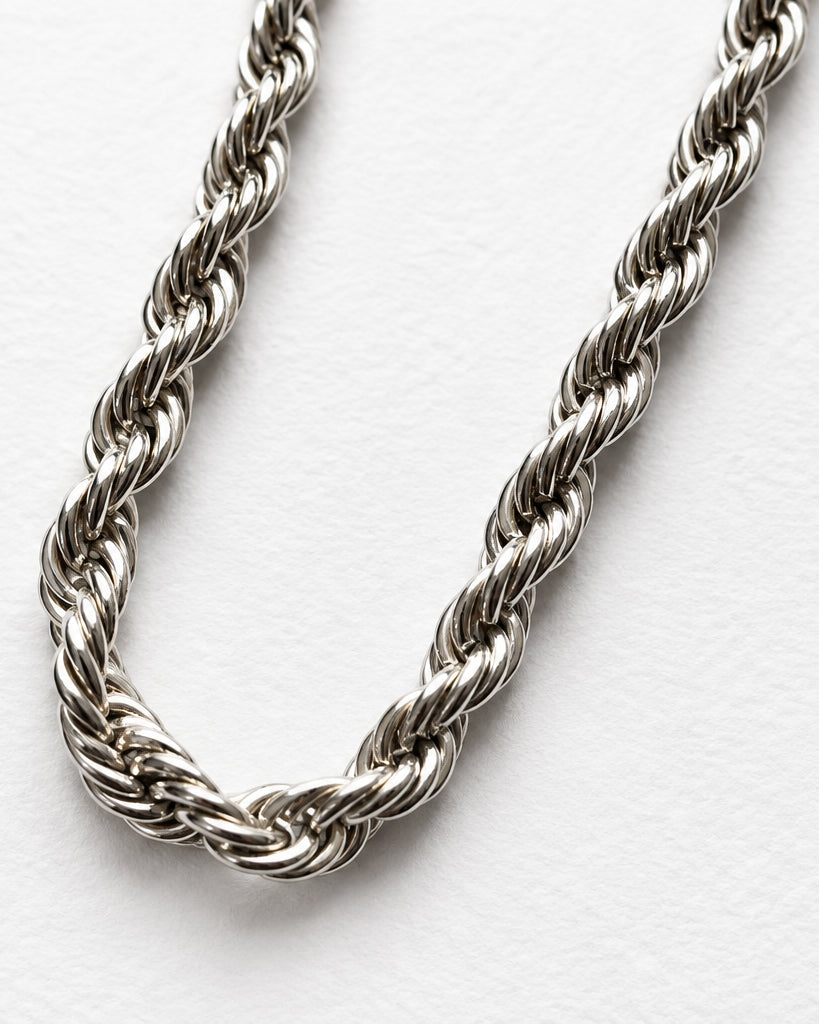 Bayu Pink Baroque  Necklace | Silver
