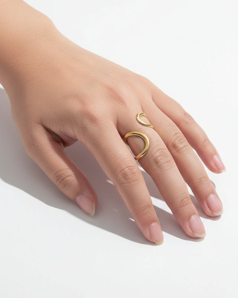 Open End Ring | Gold