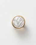 Mosaic Mother of Pearl Statement Ring | Gold