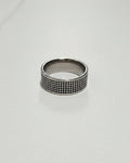 Dotted Band Ring | Silver
