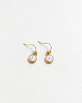 Pesona Howlite Hook Earring | Gold