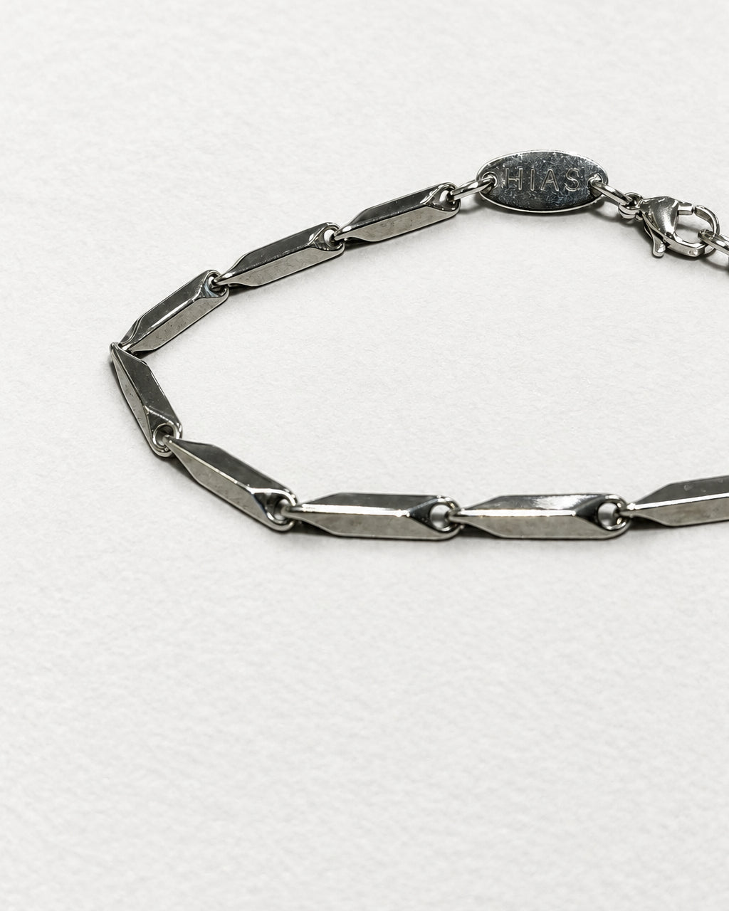 Plain Barlink Chain Bracelet | Silver