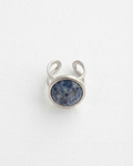 Gemerlap Sodalite Statement Ring | Silver