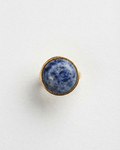 Gemerlap Sodalite Statement Ring | Gold