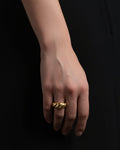 Croissant Ring | Gold