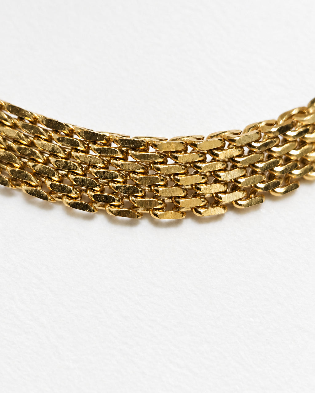 Weave Bracelet with Pearl | Gold