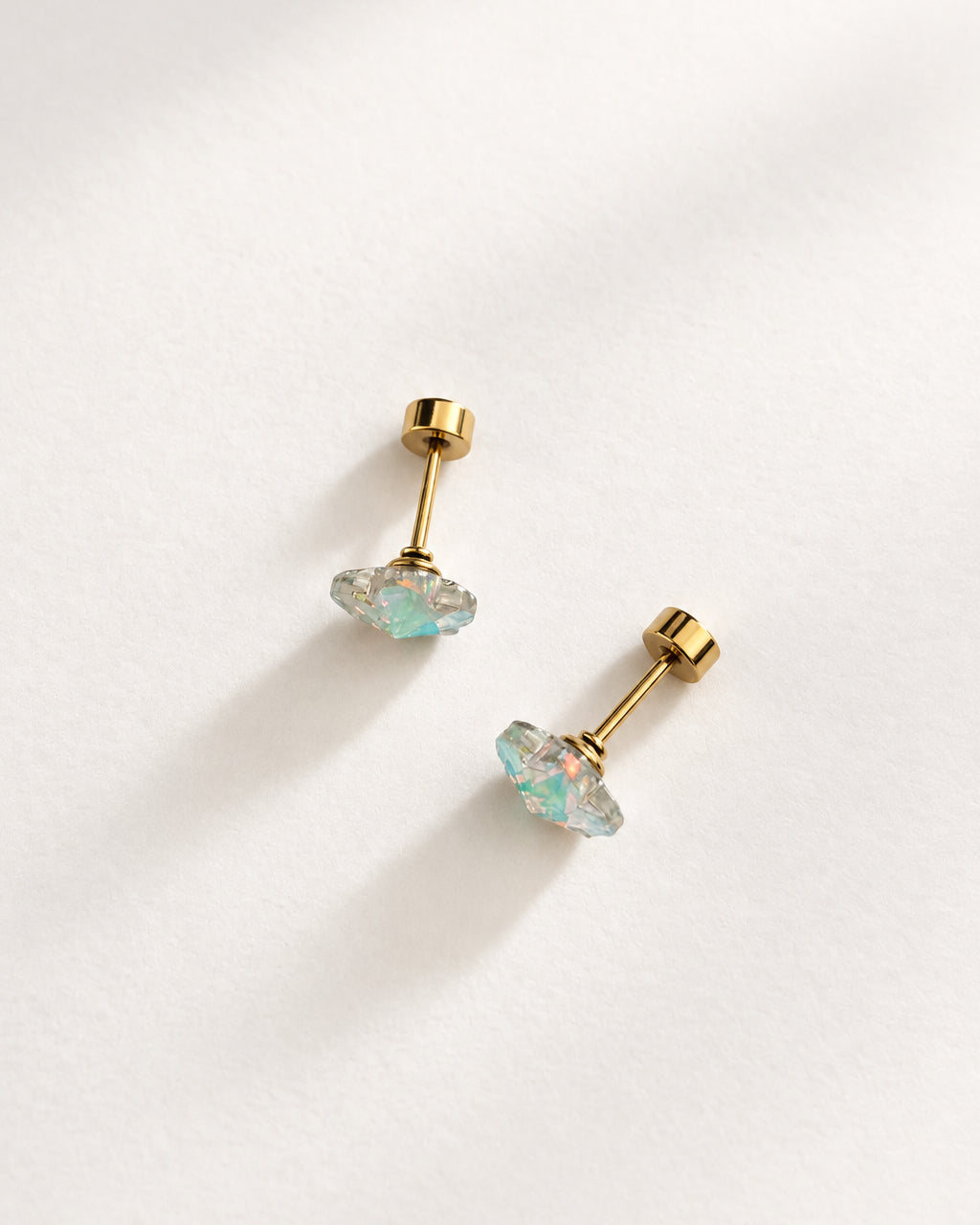 Flower Rhinestone Flatback | Gold