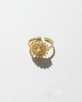 Sun Adjustable Ring | Gold