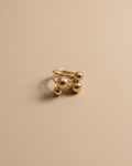 Statement Ball Ring | Gold