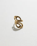 Spiral Ring Adjustable Ring | Gold