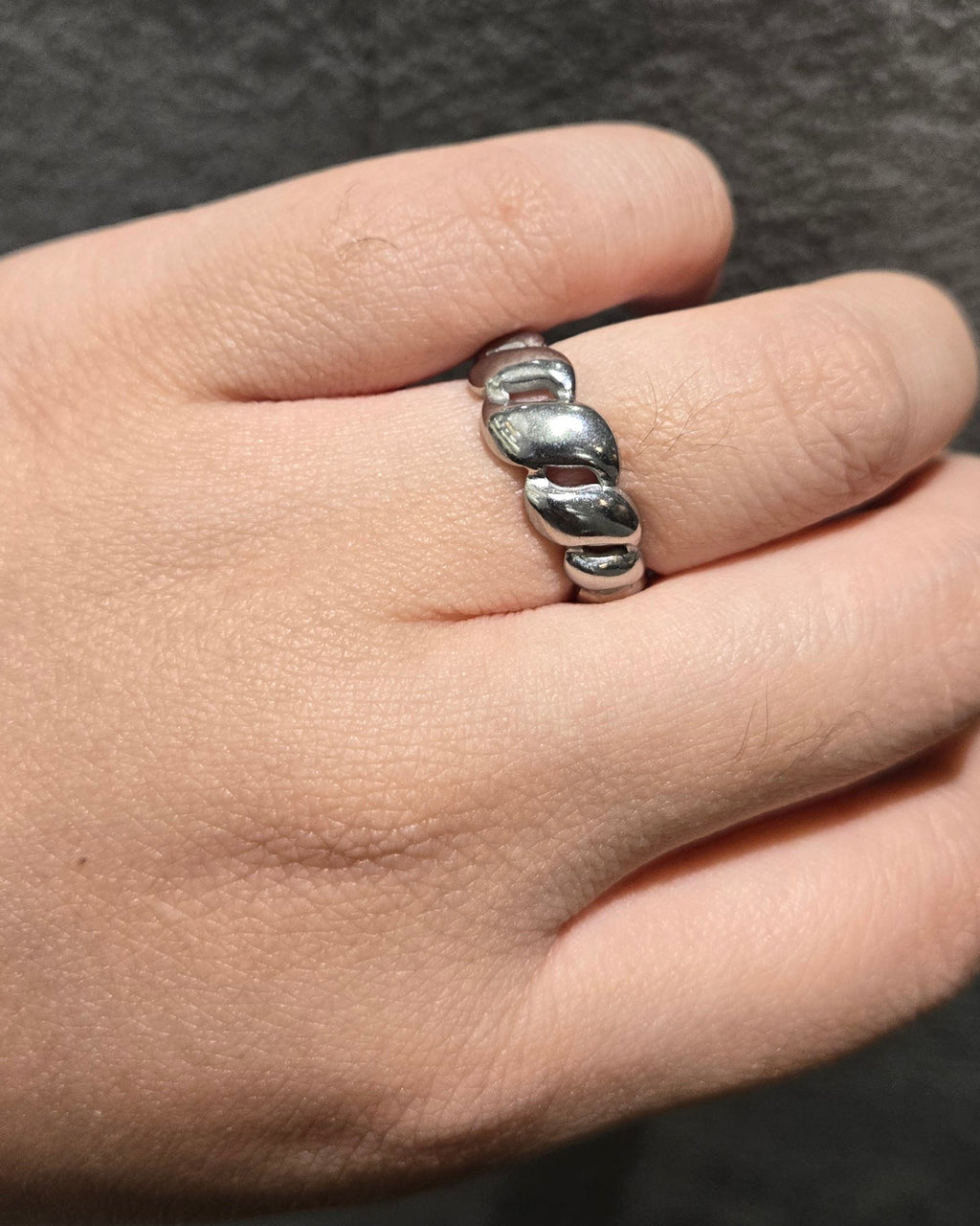 Spin Adjustable Ring | Silver