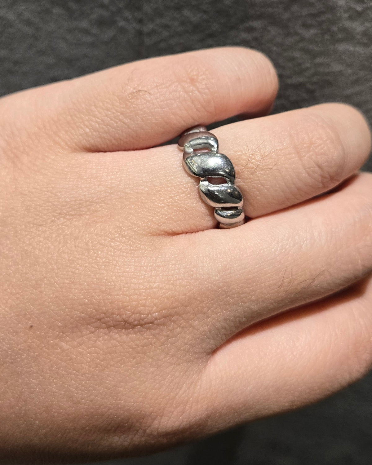 Spin Adjustable Ring | Silver
