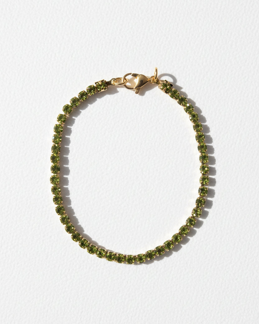 Embun Olive Diamante Bracelet | Gold