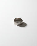 Matte Brushed Plain Ring | Silver