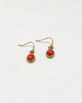 Pesona Carnelian Hook Earring | Gold