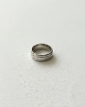 Polished Line Plain Ring | Silver