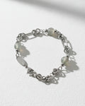 Knot with Labradorite Bracelet | Silver