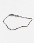 Dainty Bead Chain Bracelet | Silver