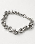 Thick O Chain Bracelet | Silver