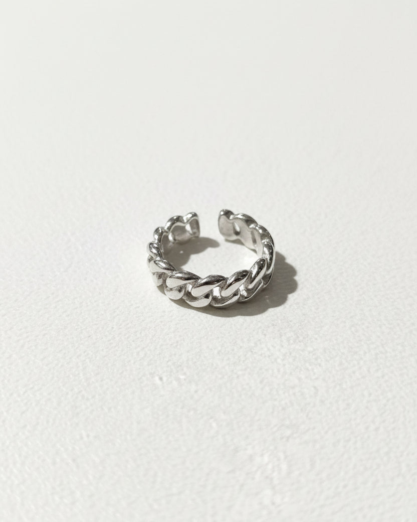 Spin Adjustable Ring | Silver
