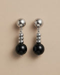 Obsidian Tier Stud | Silver